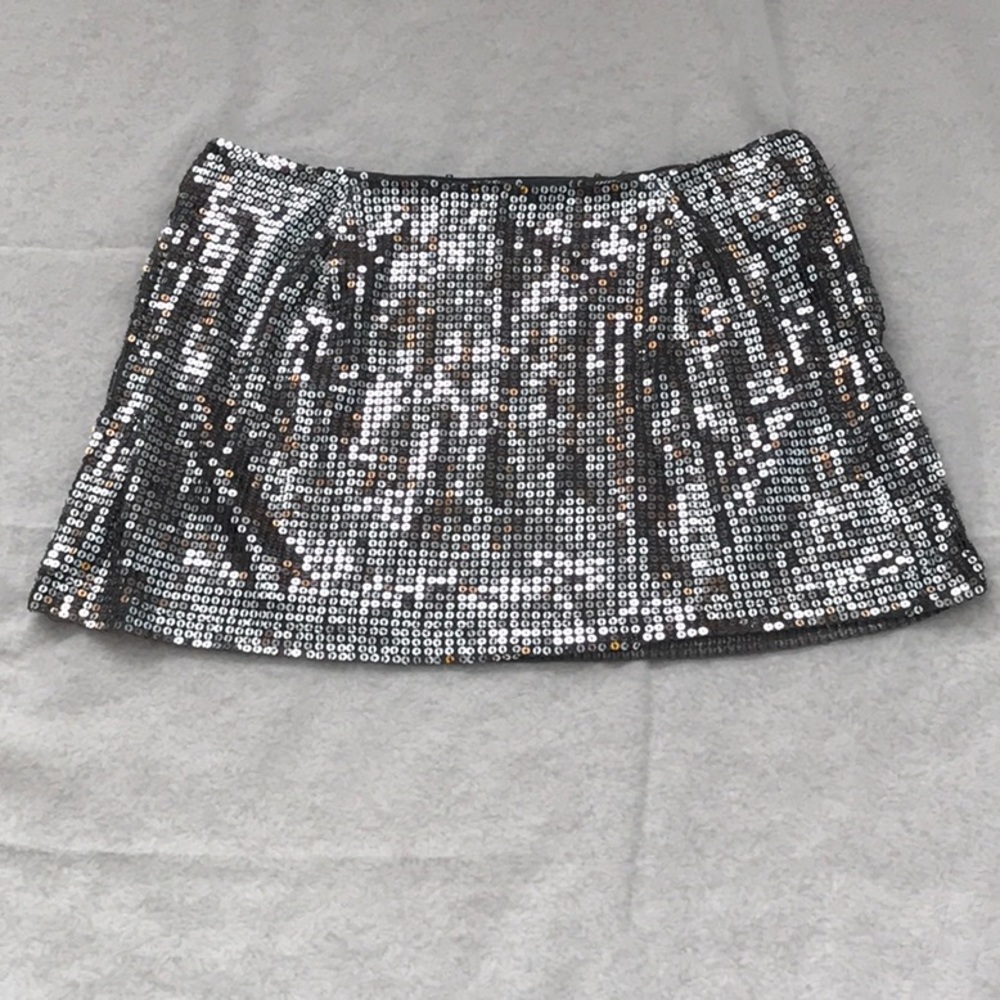 Sequin Mini Skirt
